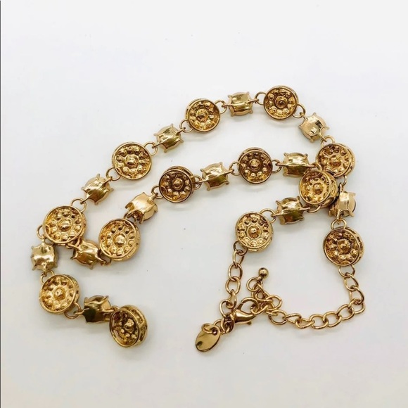 Vintage Crystal Rhinestone Necklace - Picture 8 of 12